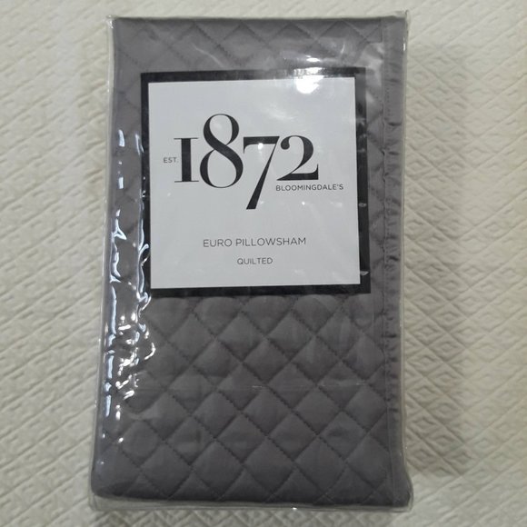 Bloomingdale's Euro Quilted Pillow Sham - Picture 1 of 4